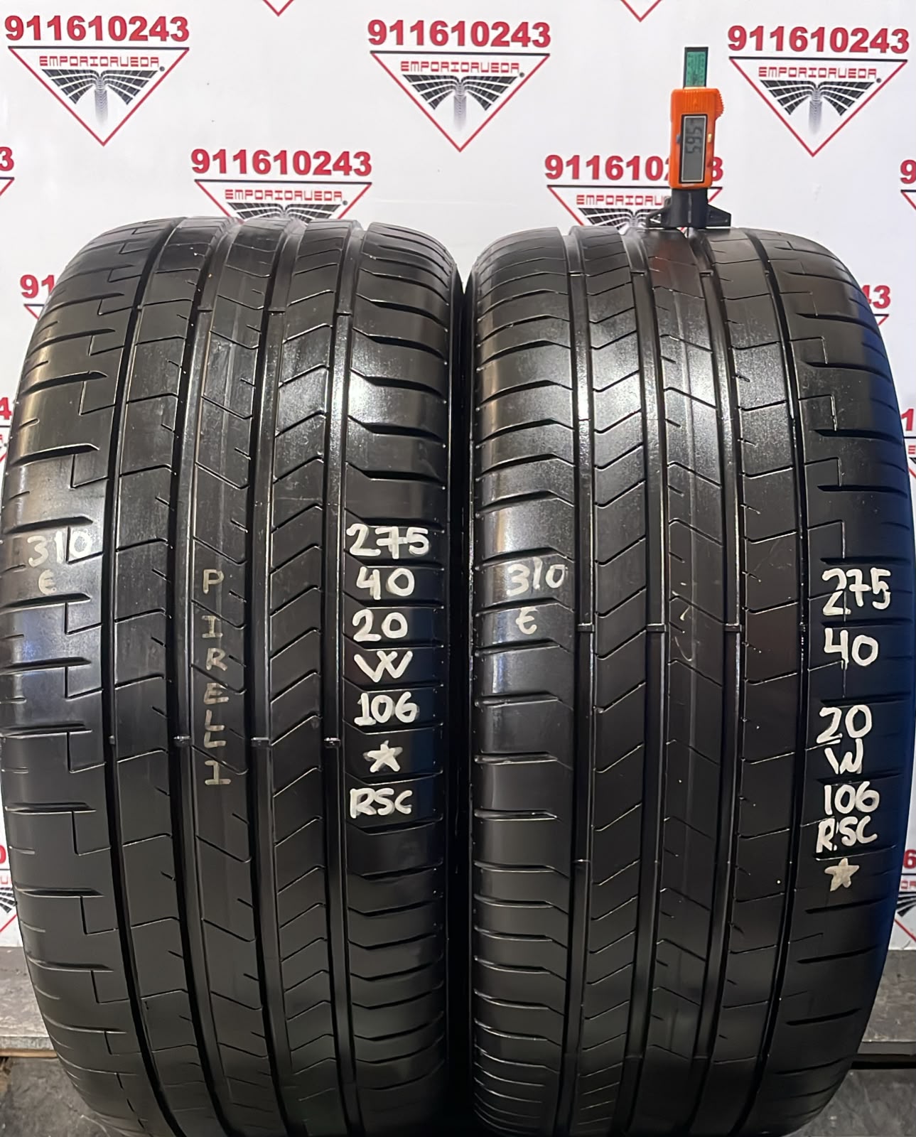 PIRELLI PZERO USADO RSC 275/40 R20 106 W